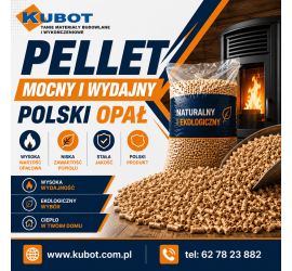Pellet drzewny workowany