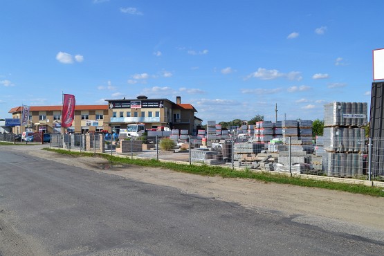 materiały budowlane, pustaki ceramiczne, kostka brukowa Kępno