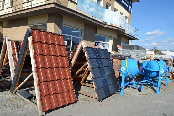 materiały budowlane, pustaki ceramiczne, kostka brukowa Kępno